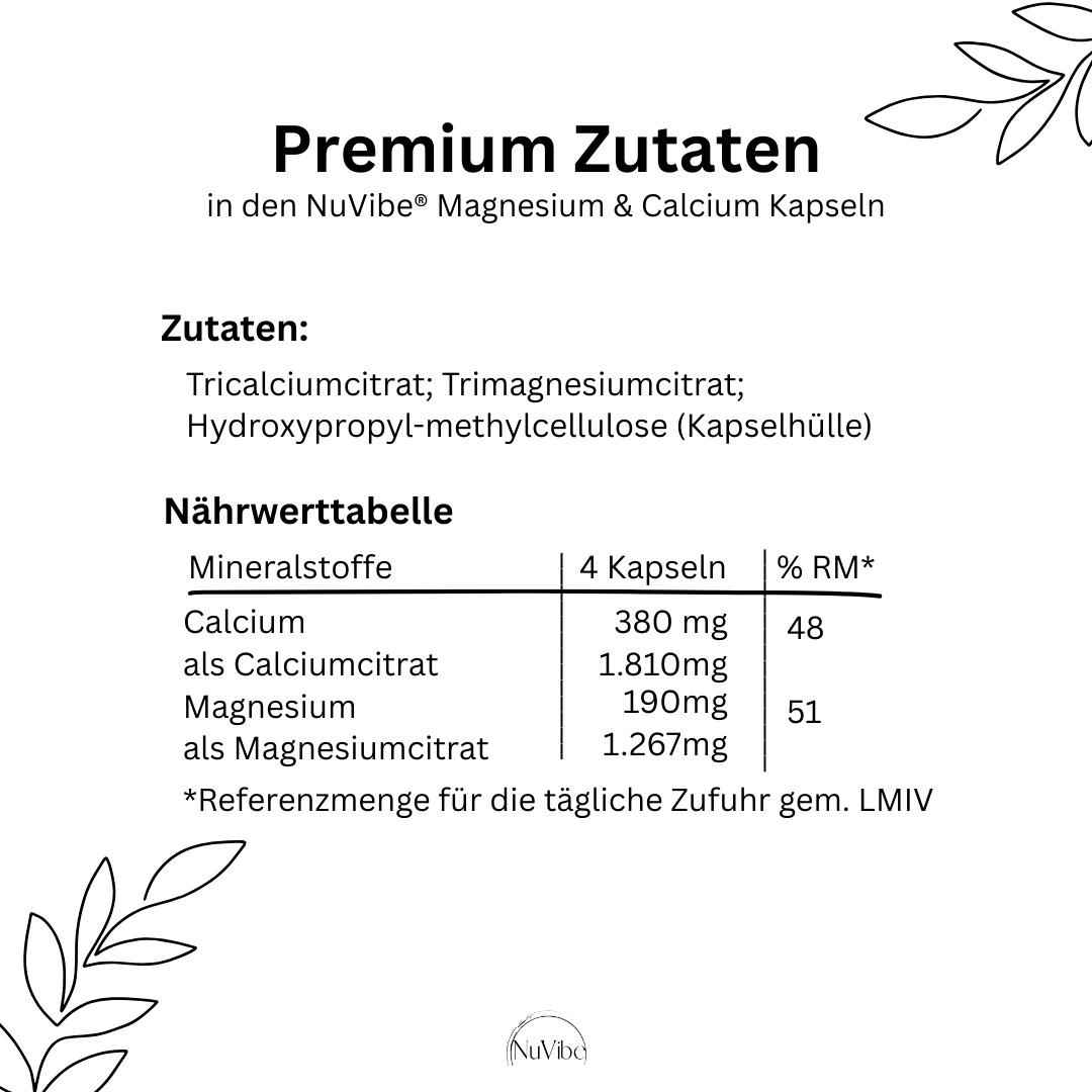 No.5 - Calcium & Magnesium
