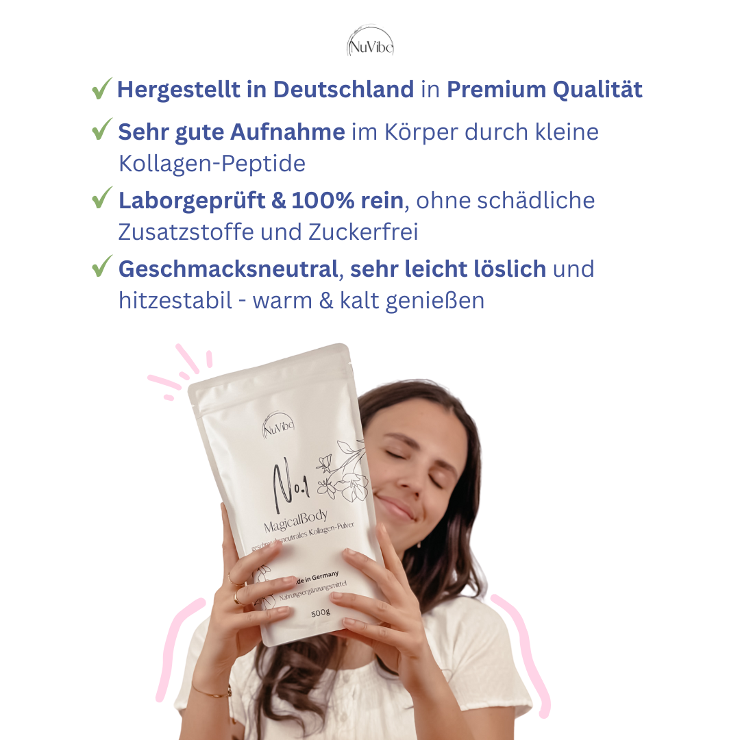 No.1 - Premium NuVibe® Kollagen Pulver